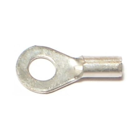 Midwest Fastener Ring Terminal, 18 AWG, Bare Insulated, 20 PK 70062